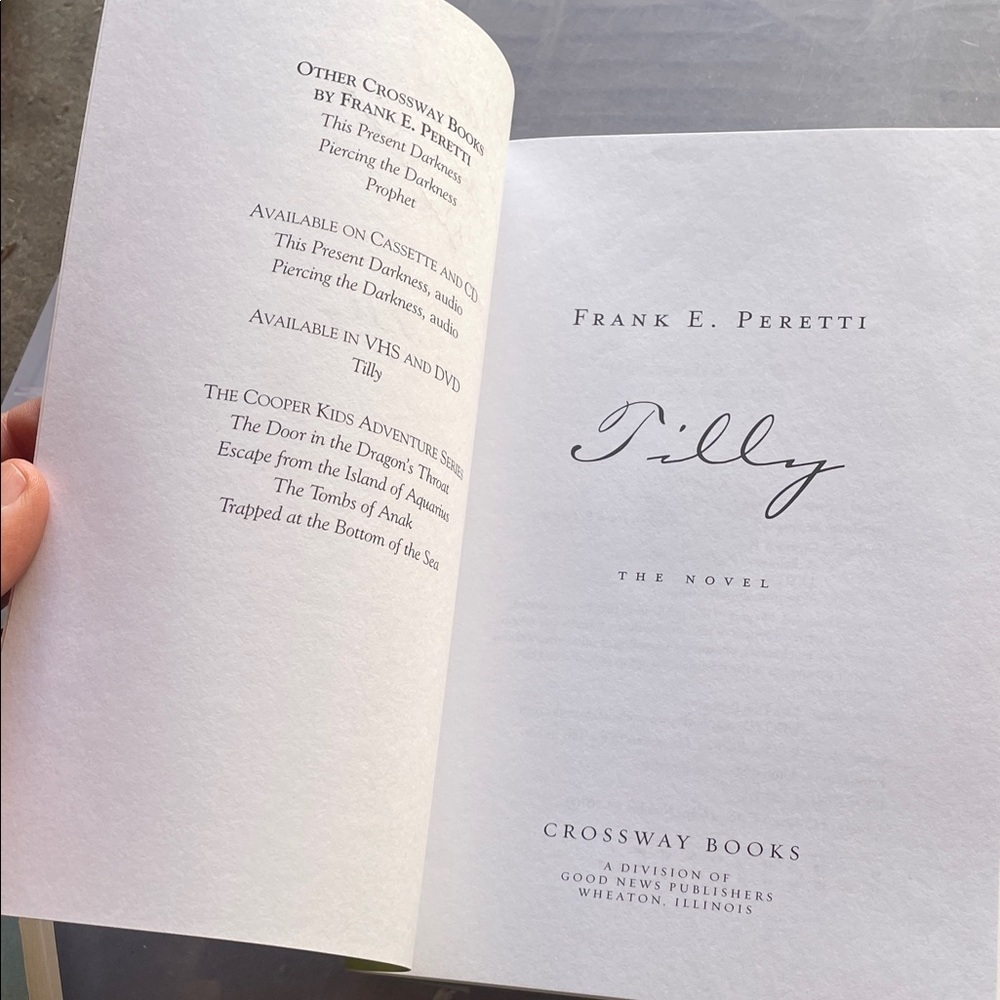 Tilly by Frank E. Peretti Book - Picture 3 of 6